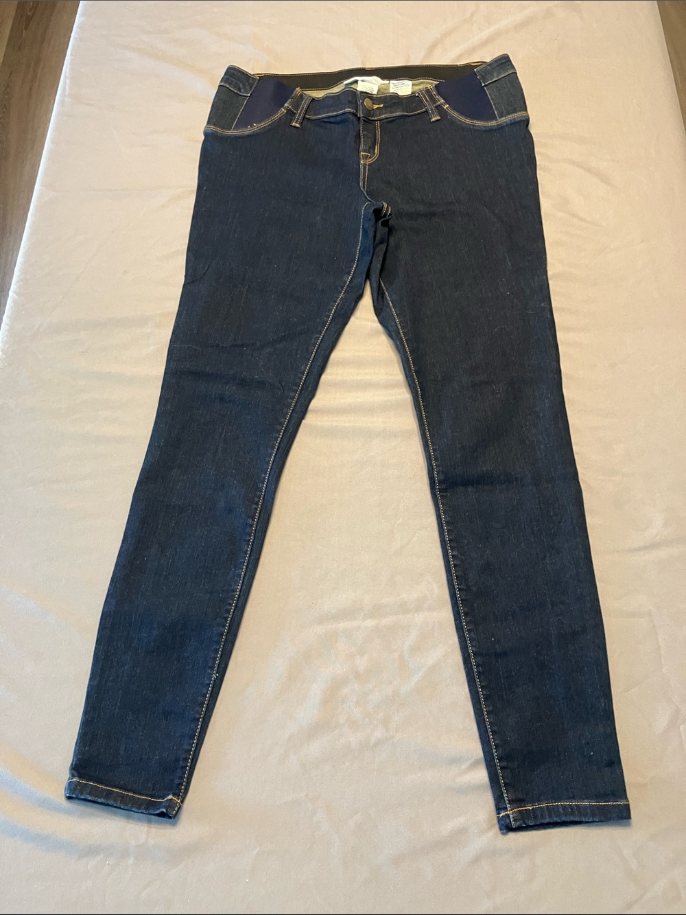 Liz Lange for Target Navy Skinny Maternity Jeans